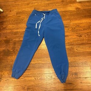 Figs, Women Joggers, Royal Blue Size Medium